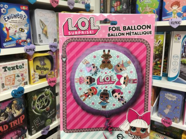 1 Ballon Métallique LOL Surprise 45 cm Amscan