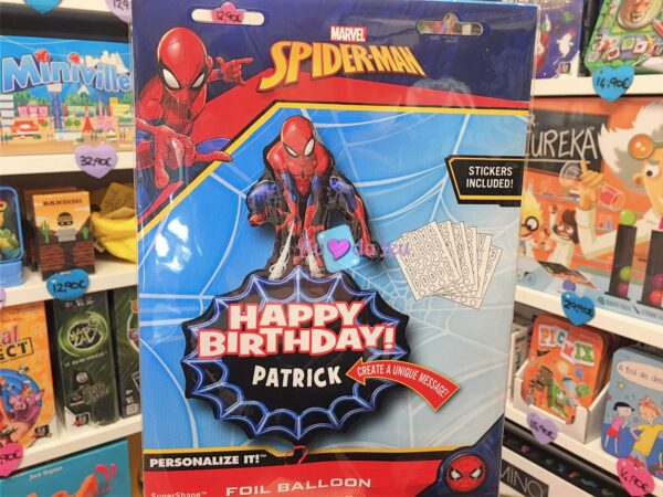 Ballon Géant Hélium Spiderman Personnalisable