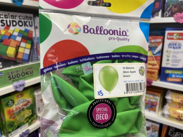 10 Ballons Latex 30 cm - Apple Green