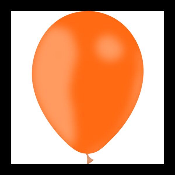 10 Ballons Latex 30 cm - Orange