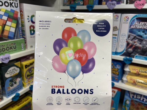 10 Ballons Mix Métallic - 30 cm