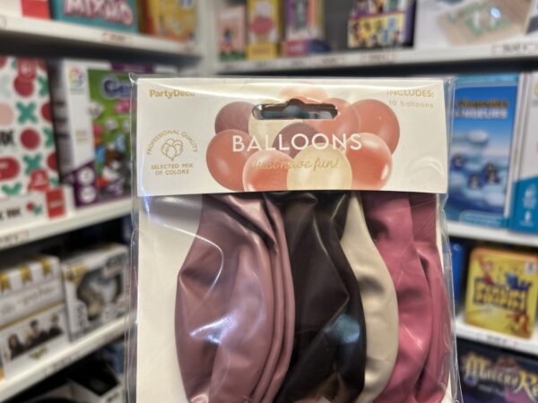 10 Ballons Rose