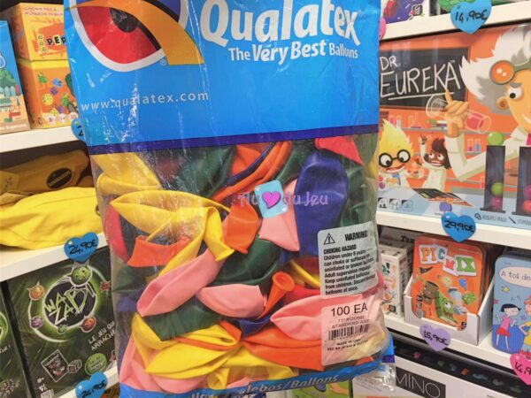 100 Ballons Multicolores