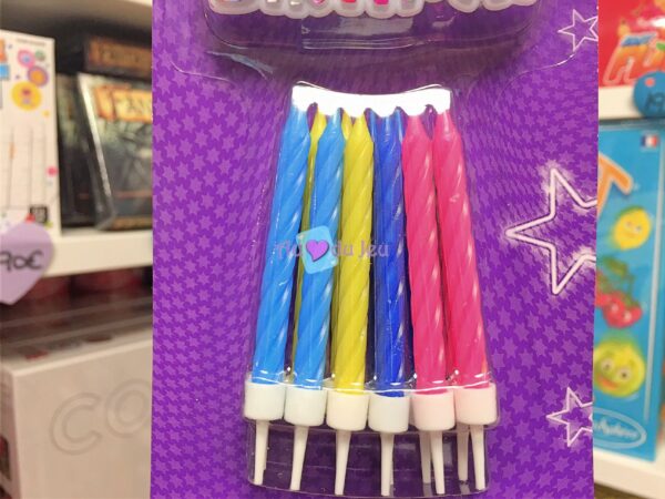 12 Bougies Multicolores – Image 2