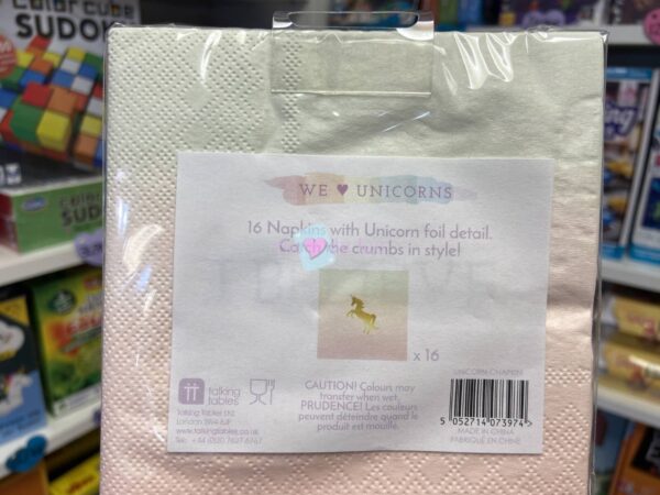 16 Serviettes Licornes – Image 2