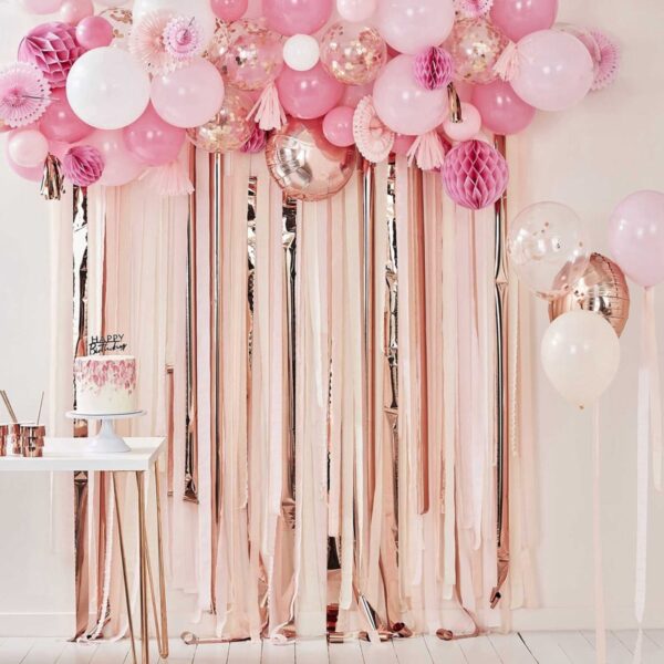 16 Serviettes Rose Gold Ginger Ray