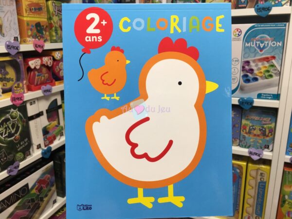 1er Bloc Coloriage Animaux Ferme