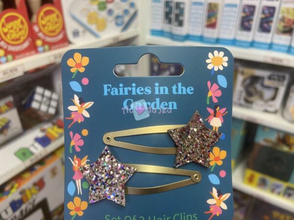 2 Barrettes Cheveux Etoiles