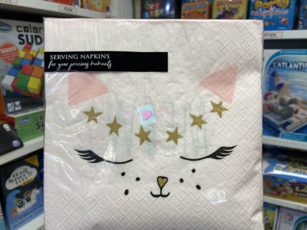 20 Serviettes Chat