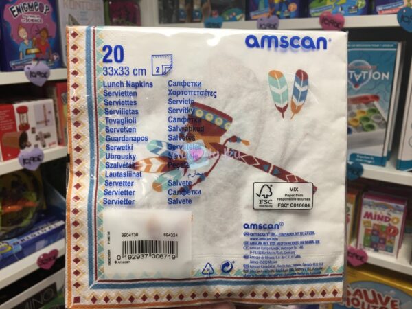 20 Serviettes Indiens – Image 2