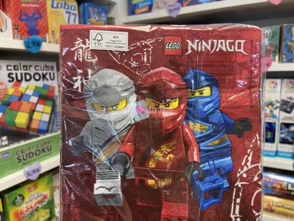 20 Serviettes Lego Ninjago 2