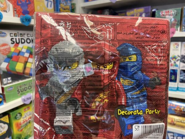 20 Serviettes Lego Ninjago 2 – Image 2