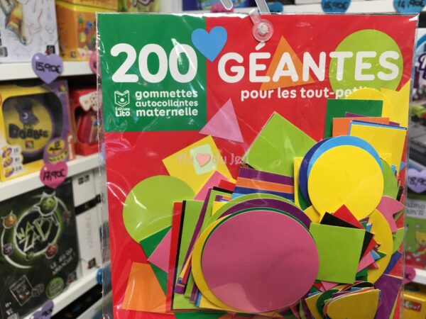 200 Gommettes Géantes Maternelle