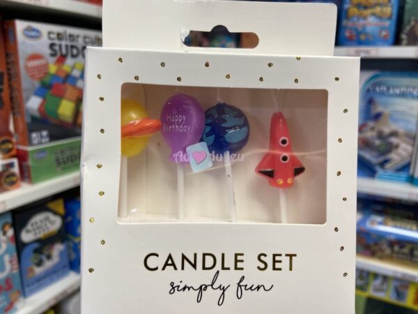 4 Bougies Espace PartyDeco