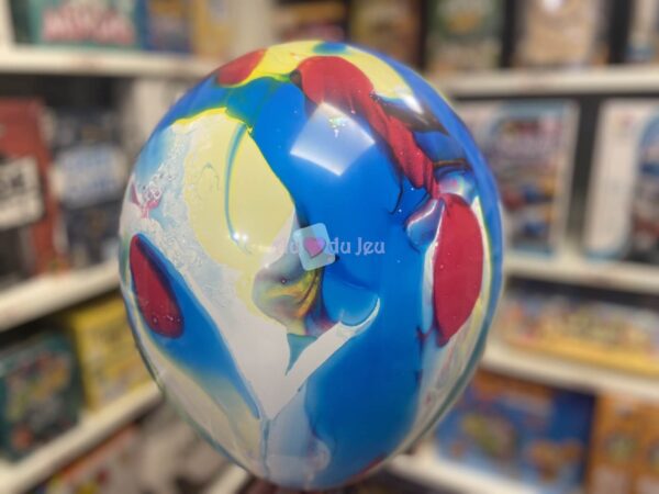5 Ballons Latex Marble