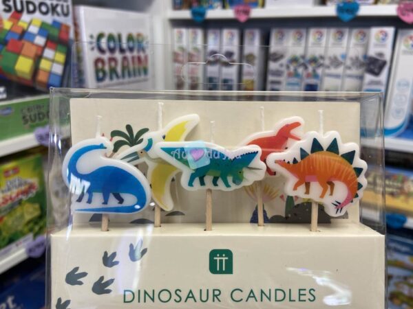 5 Bougies Dinosaures Talking Tables
