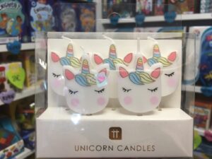 5 Bougies We Heart Unicorn