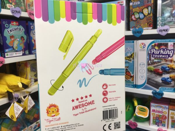 5 Crayons Gel Fluo – Image 2