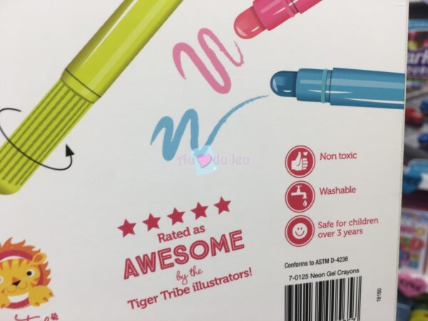 5 Crayons Gel Fluo – Image 3