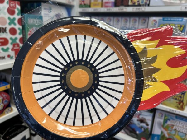 6 Assiettes Roue 18 Cm