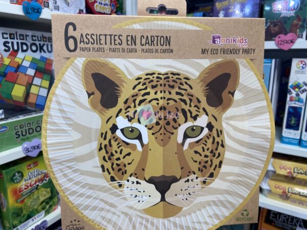6 Assiettes Savane
