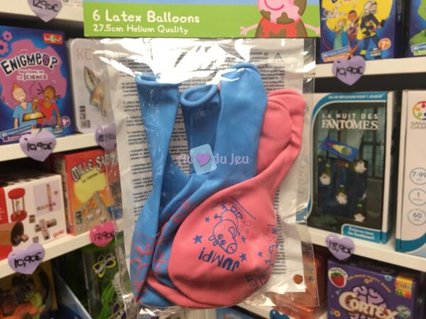 6 Ballons Latex Peppa Pig