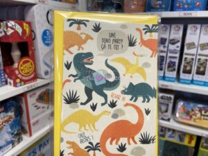 6 Cartes Invitations Dinosaures Annikids