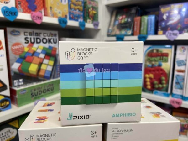 60 Cubes Magnétiques PIXIO Amphibio