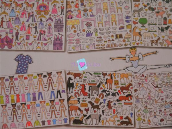700 autocollants stickers fille – Image 3