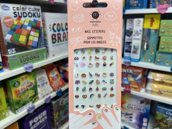 72 Gommettes Ongles Happy Orange