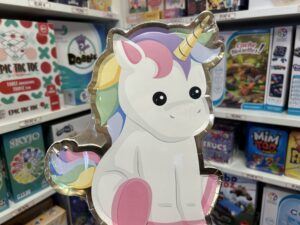 8 assiettes baby licorne 9353