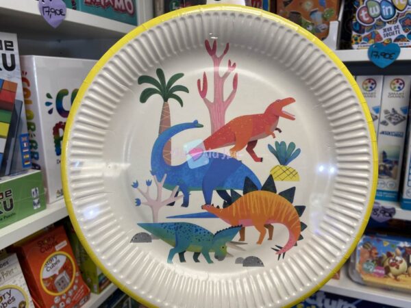 8 Assiettes Dinosaures