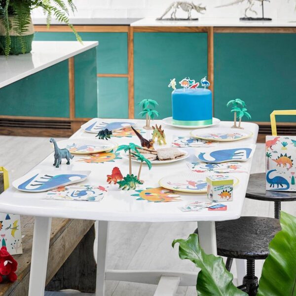 8 Assiettes Dinosaures Talking Tables