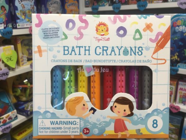 8 Crayons de Bain