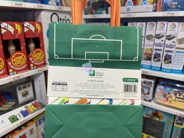 8 Sacs en Papier Football Talking Tables