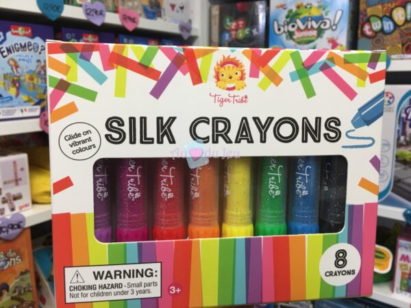8 Silk Crayons