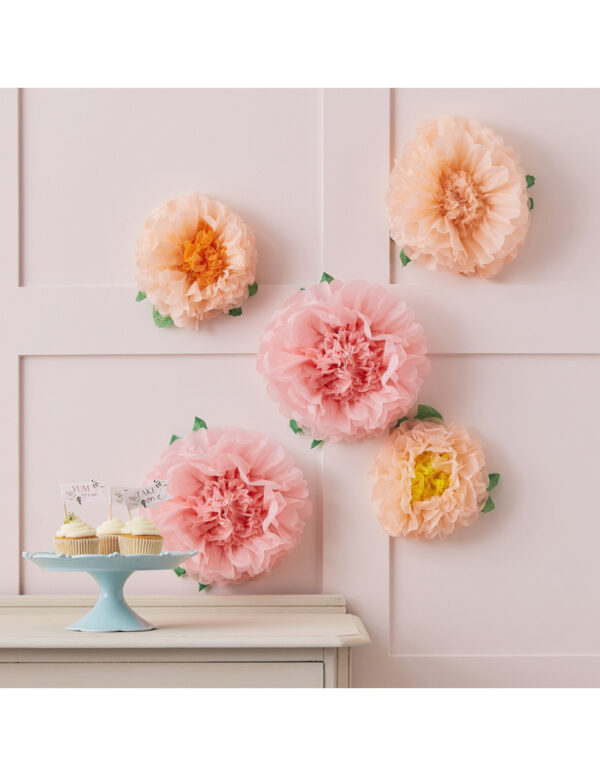 5 Fleurs en Papier