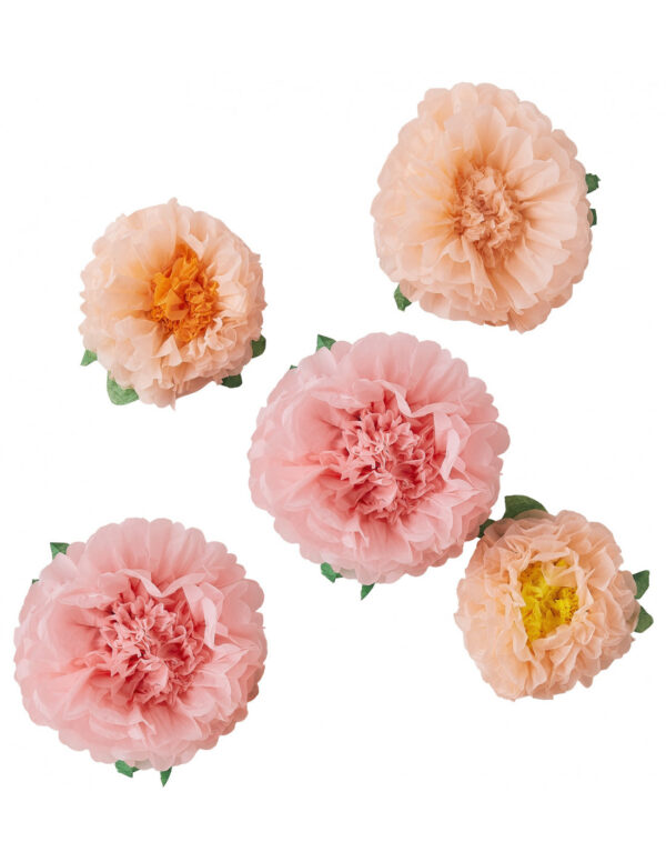 5 Fleurs en Papier