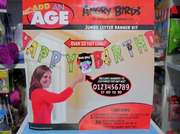 Banderole Angry Birds