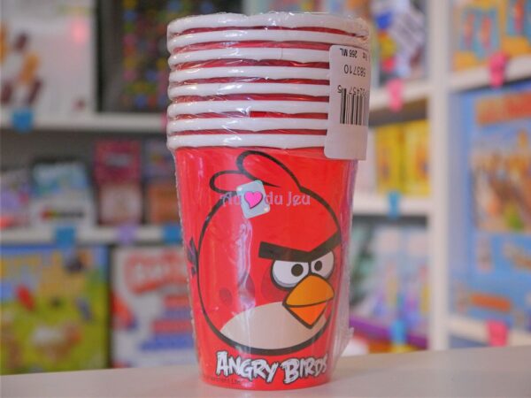 8 Gobelets Angry Birds