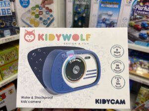 KIDYCAM Appareil Photo Etanche Bleu Kidywolf