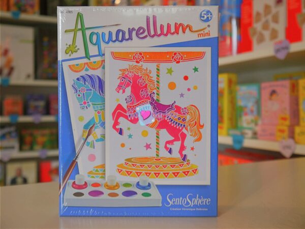 Aquarellum Mini - Chevaux Manège