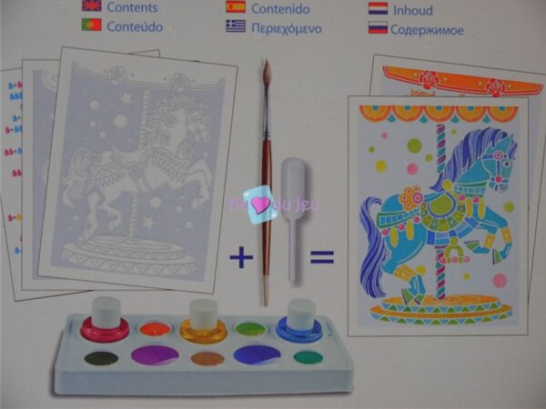 Aquarellum Mini - Chevaux Manège – Image 3