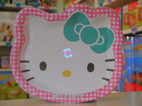 8 Assiettes Hello Kitty
