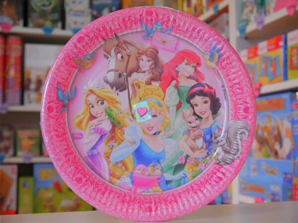 8 Assiettes Princesses Disney