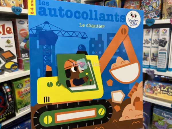 Autocollants M. Billet - Chantier