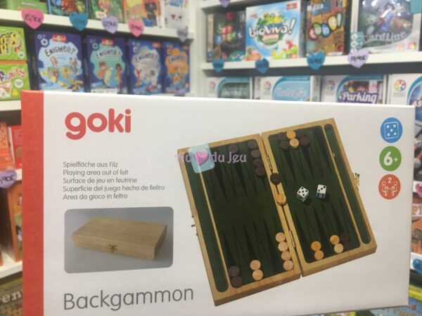 Backgammon en Bois