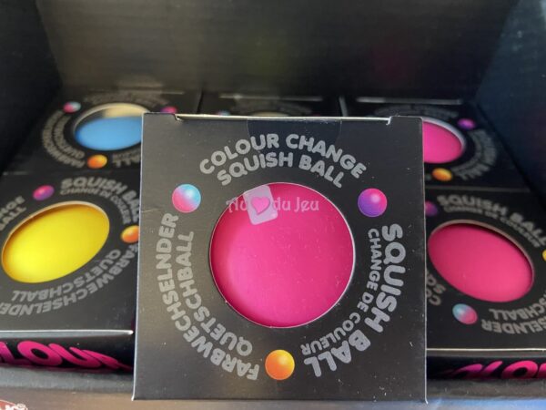 Balle Squishy Couleur Changeante