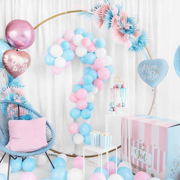 Ballon Mom To Be Rose 35 cm PartyDeco