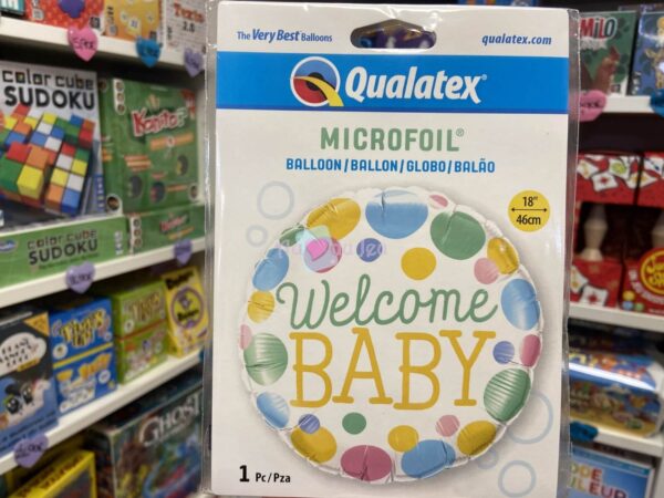 Ballon Welcome Baby 46 cm